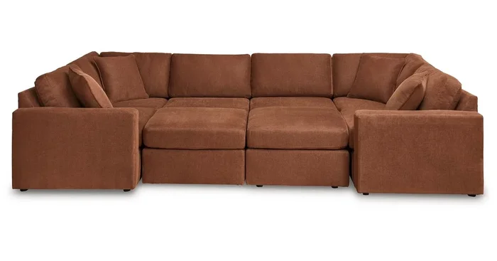 ASHLEY FURNITURE 6-piece Sectional With Ottoman PKG019270 | Home Haven Furniture and Appliance