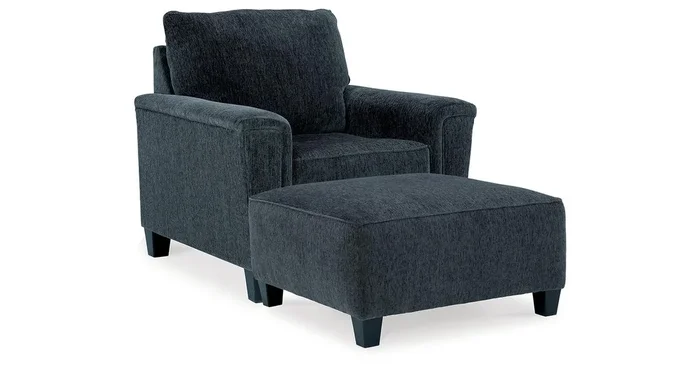 ASHLEY FURNITURE Abinger Chair and Oversized Ottoman 83905U6 | Home Haven Furniture and Appliance