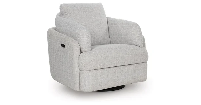 ASHLEY FURNITURE Alainmont Next-gen Nuvella Swivel Power Recliner A3000739 | Valley Furniture & Appl…
