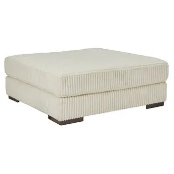 Ashley Lindyn Oversized Accent Ottoman in Ivory