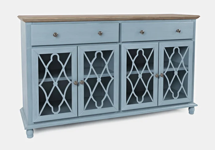 Aurora Hills 4 Door Accent Chest 1997-58 by Jofran at Old Brick Furniture & Mattress Co.