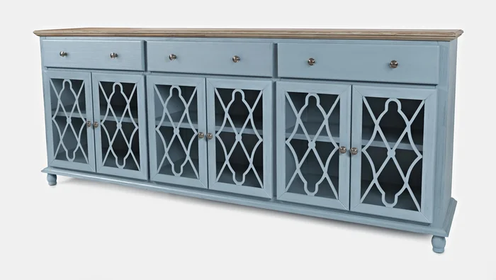 Aurora Hills 6 Door Accent Chest 1997-86 by Jofran at Old Brick Furniture & Mattress Co.