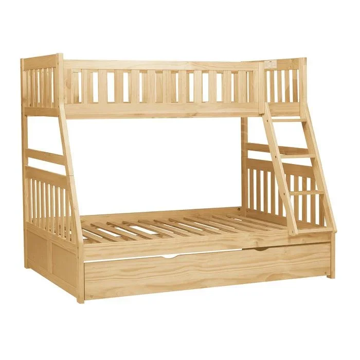B2043TF-1*R – (4) Twin/Full Bunk Bed with Twin Trundle