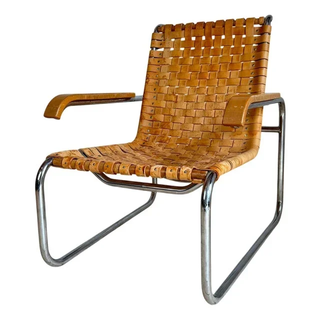 B35 Armchair by Marcel Breuer for Thonet, 1930