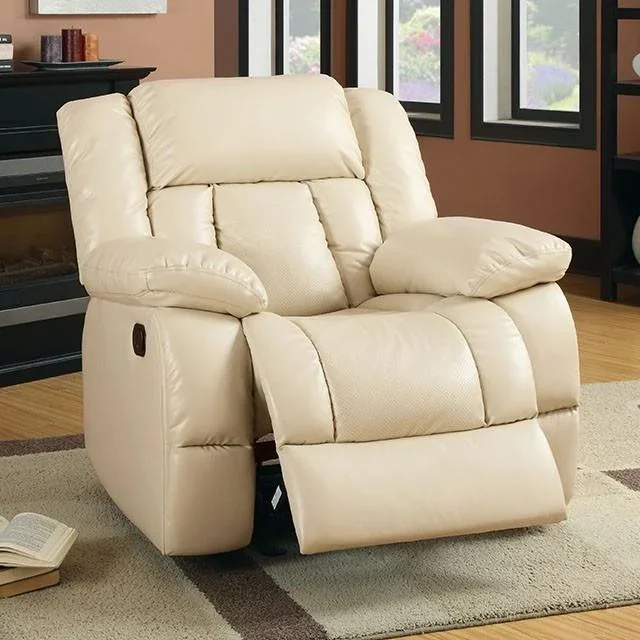 Barbado Ivory Glider Recliner
