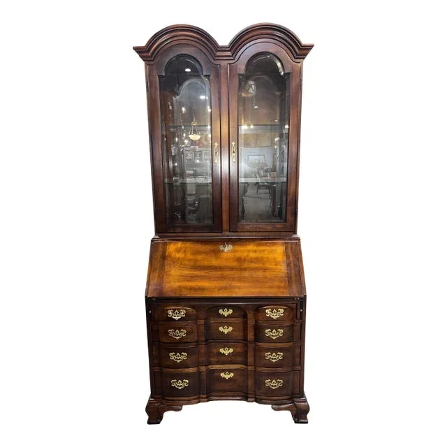 Barker Brothers Early American Style Secretary Desk