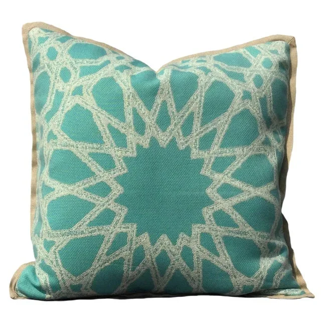 Beige Casablanca Pillow by Katrin Herden for Sohil Design