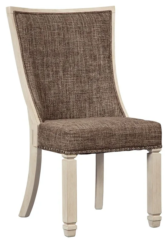 Bolanburg – Brown / Beige – Dining Chair (set Of 2) – Uph Back