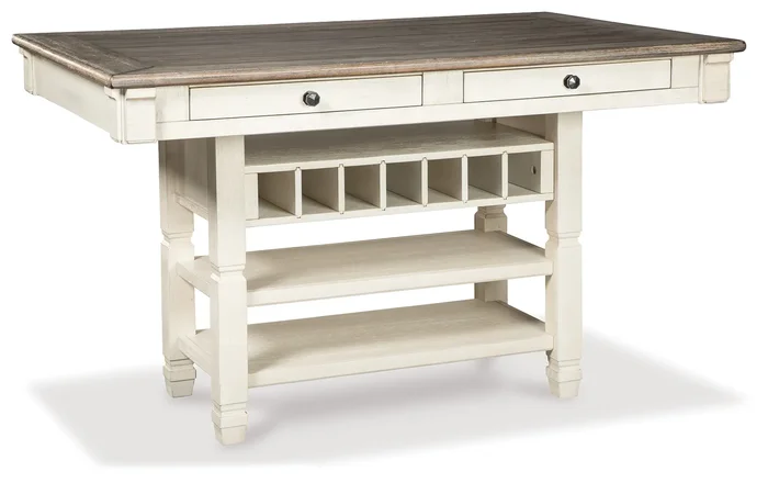 Bolanburg Counter Height Dining Table D647-32 by Signature Design by Ashley at Old Brick Furniture & Mattress Co.