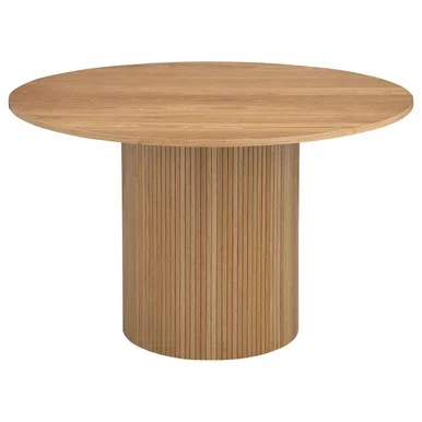 Bradbury Round 48-inch Wood Top Dining Table Natural / CS-107350