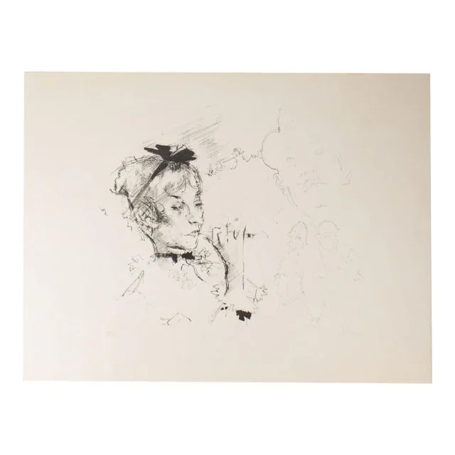 “Brechtiana” Limited Edition Lithograph by Jack Levine