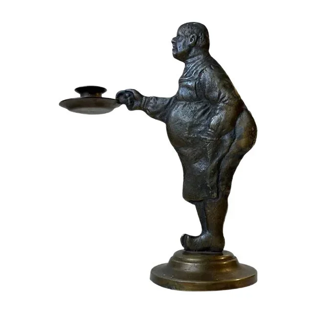 Bronze Candleholder, 1930s