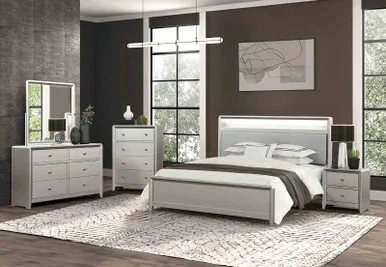 Bryne 5 Pc. Full Bedroom Set w/ Chest / FM7170CPN-F-5PC-C