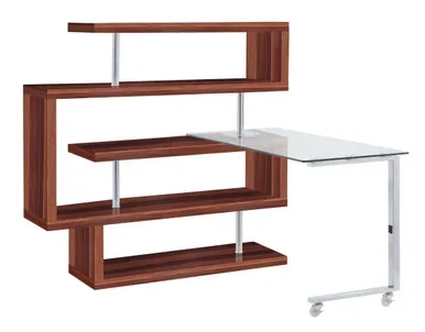 Buck II Writing Desk W/Bookshelf / 93183