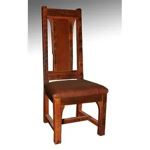 Buffalo Bill – Side Chair With Leather Seat