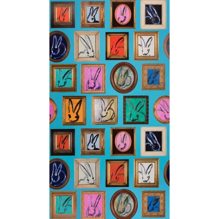 Bunny Wall Small – Turquoise – 2 Rolls