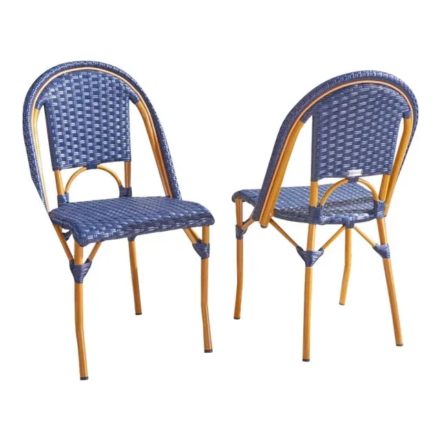 California Side Chair, Set of 2 – Navy