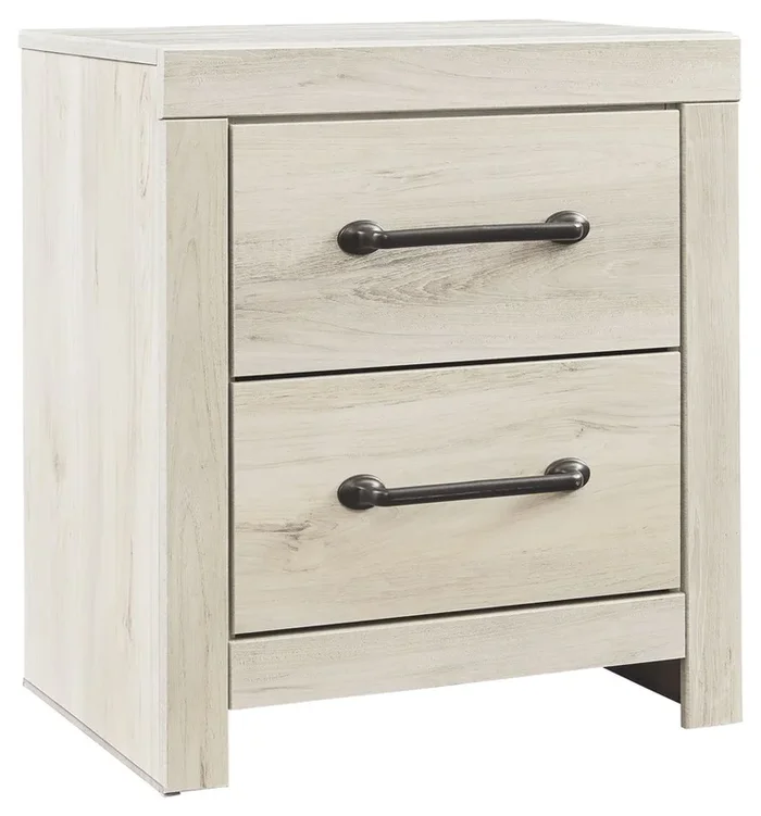 Cambeck – Two Drawer Night Stand – Whitewash