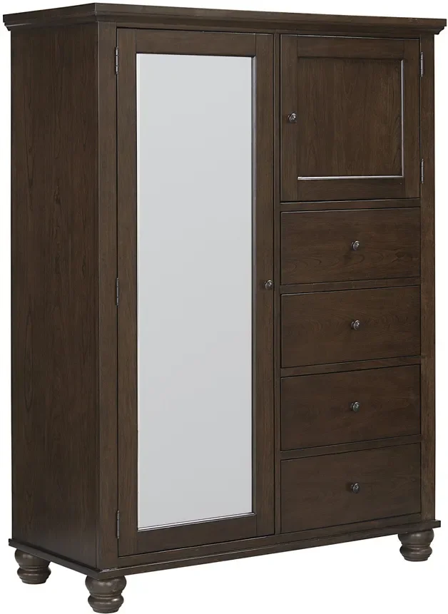 Cambridge Chiffarobe – Classic Cherry ICB-459-CLC-2 by Aspen Home at Old Brick Furniture & Mattress Co.