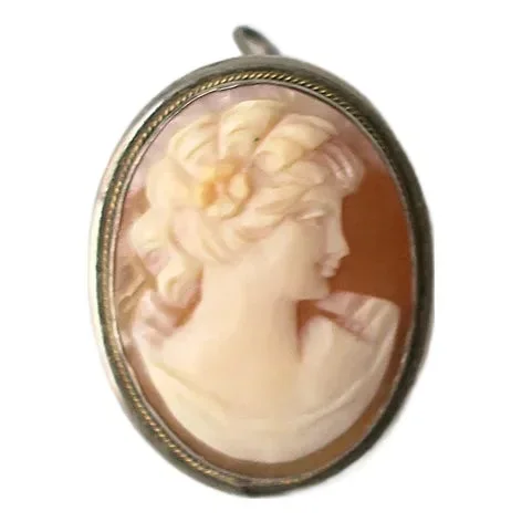 Cameo Pendant and Brooch