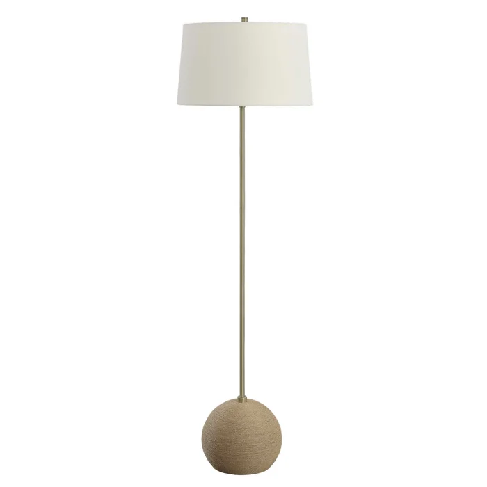 Captiva Floor Lamp, Brass 30199-1 by Uttermost at Old Brick Furniture & Mattress Co.