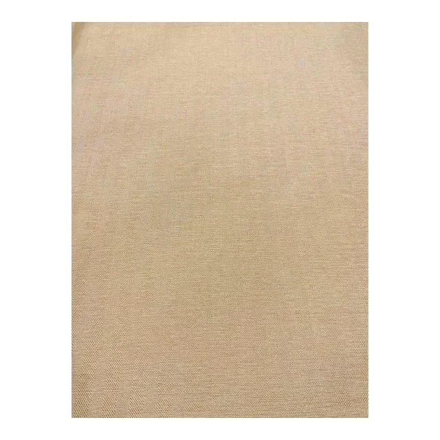 Caracole 2402-34cc Modern Champagne and White Linear Designer Fabric – 14.5 Yards