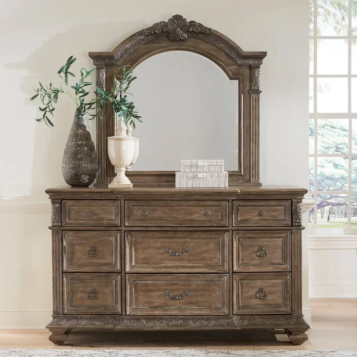 Carlisle Court – Optional Dresser & Mirror – Brown