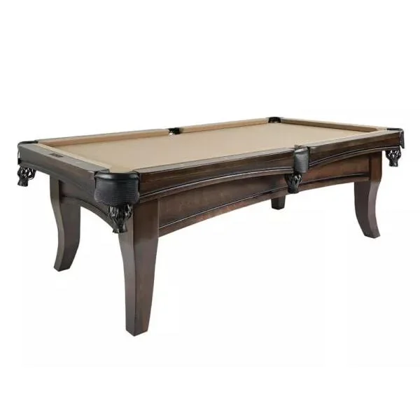 Carter 9′ Pool Table in Gray Walnut