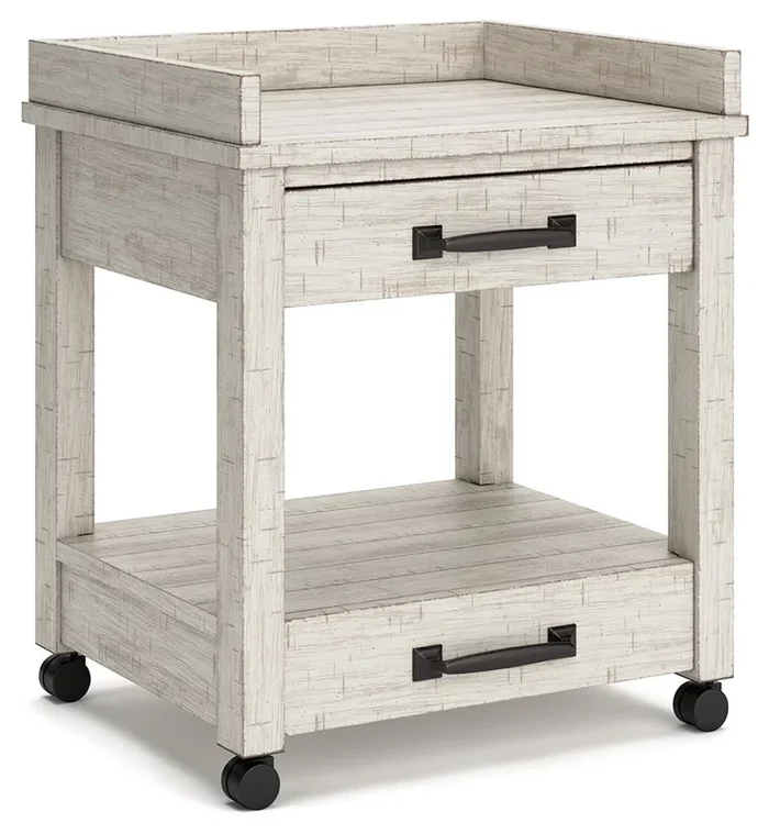 Carynhurst – Printer Stand – Whitewash