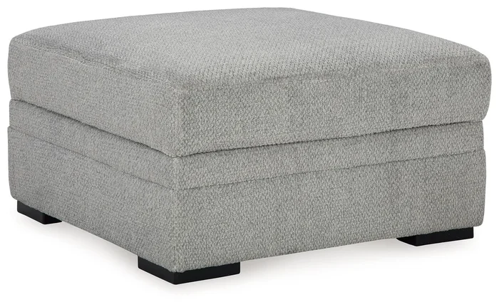 Casselbury – Ottoman With Storage – Cement