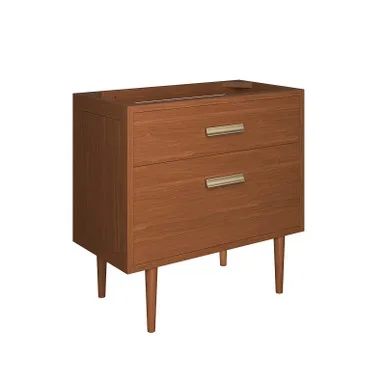 Cassia 36″ Teak Wood Bathroom Vanity Cabinet (Sink Basin Not Included) / EEI-5083
