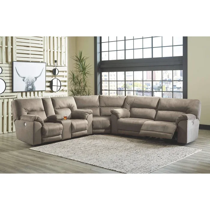 Cavalcade – Slate – Power Reclining Sectional