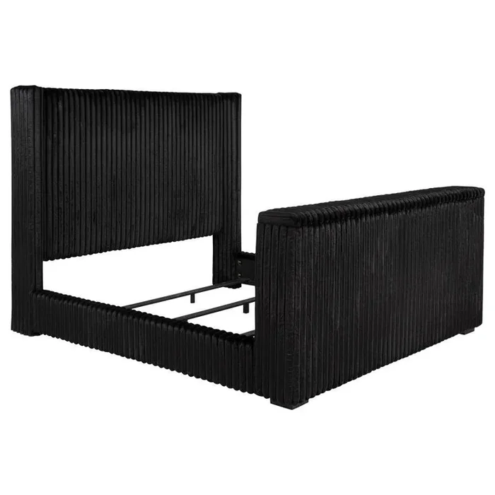 Centergrove – Upholstered Wingback TV Bed
