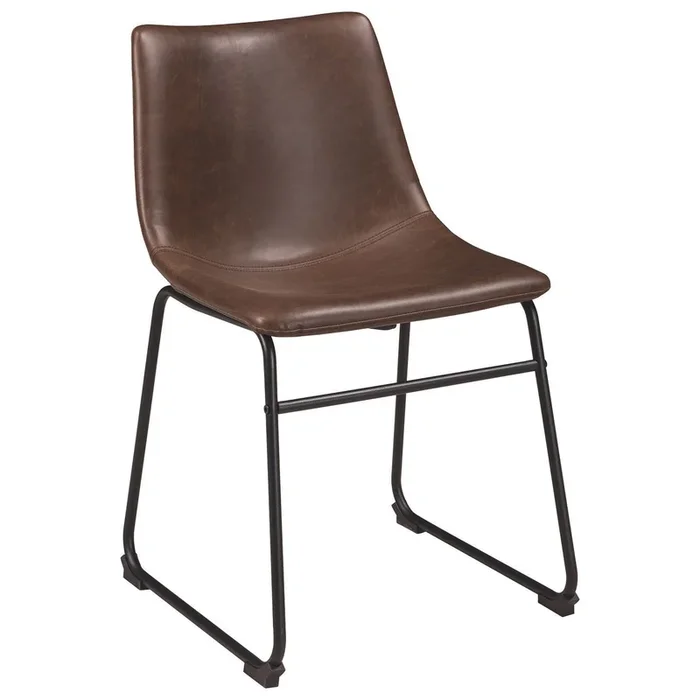 Centiar – Brown/black – Dining Uph Side Chair (2/cn)