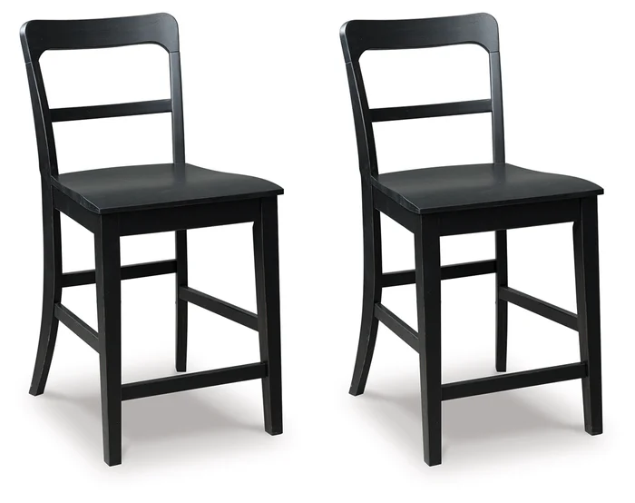 Chadworth Counter Height Barstool (Set of 2) D824-124X2 by Signature Design by Ashley at Old Brick Furniture & Mattress Co.
