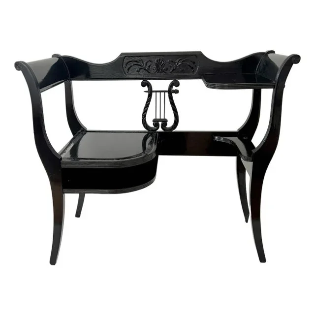 Chic Duncan Phyfe Telephone Table Circa 1930s
