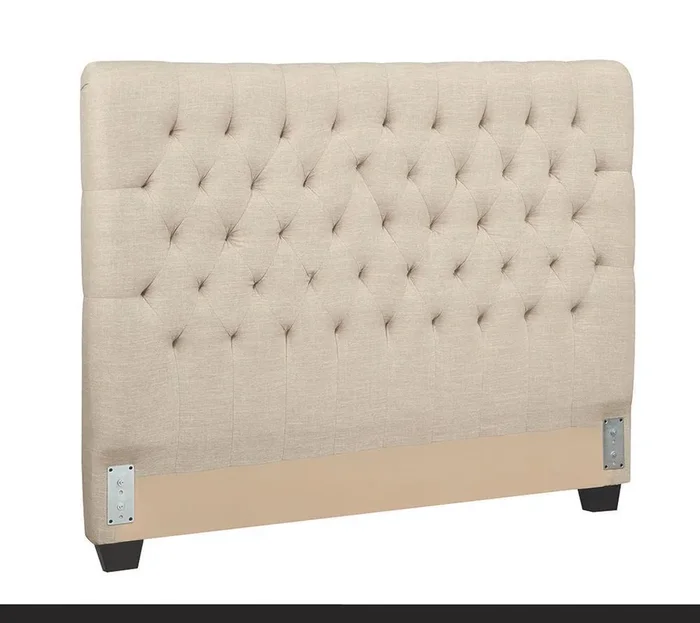 Chole – Full Upholstered Headboard – Beige