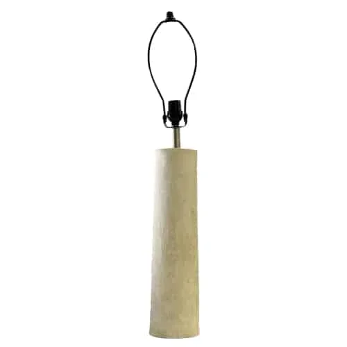 Chronicle Pillar Lamp Base White (Item # 900 t wh)