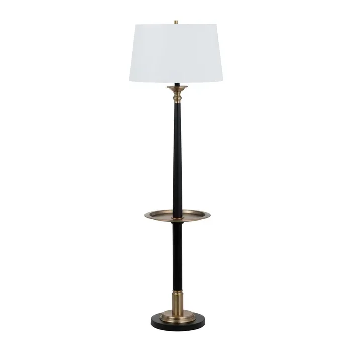 Claiborne Floor Lamp CVAZER170 by Crestview Collection at Old Brick Furniture & Mattress Co.
