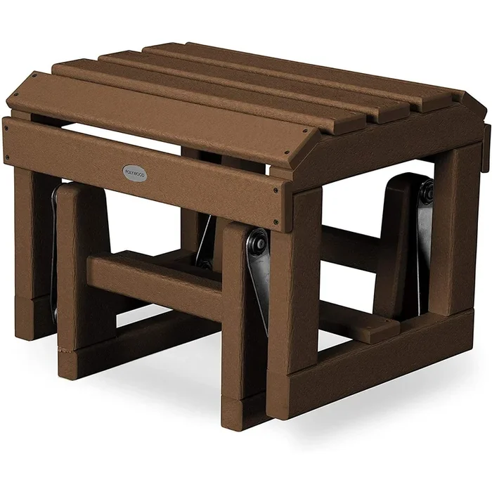 Classic Adirondack Glider Ottoman in Teak