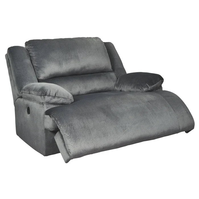 Clonmel – Charcoal – Zero Wall Power Wide Recliner