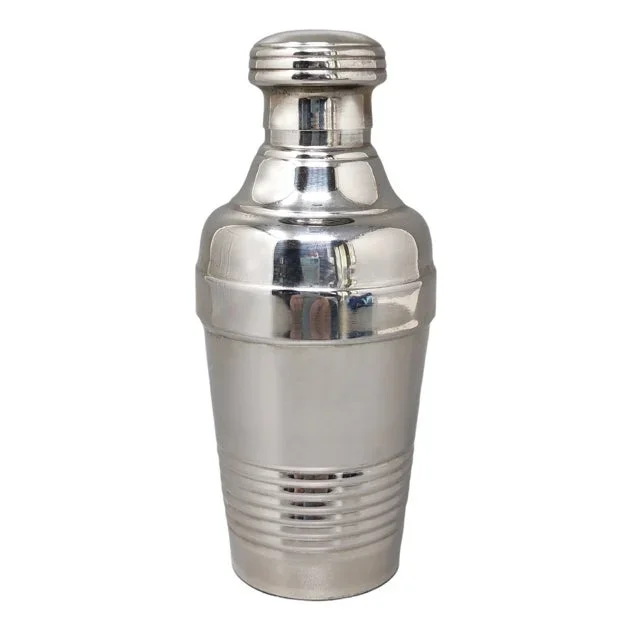 Cocktail Shaker in Stainless Steel, Italy, 1950s