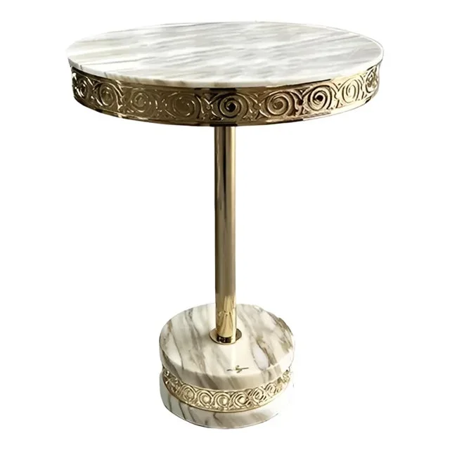 Coffee Table in Calacatta Gold Marble by Euromarmi Store