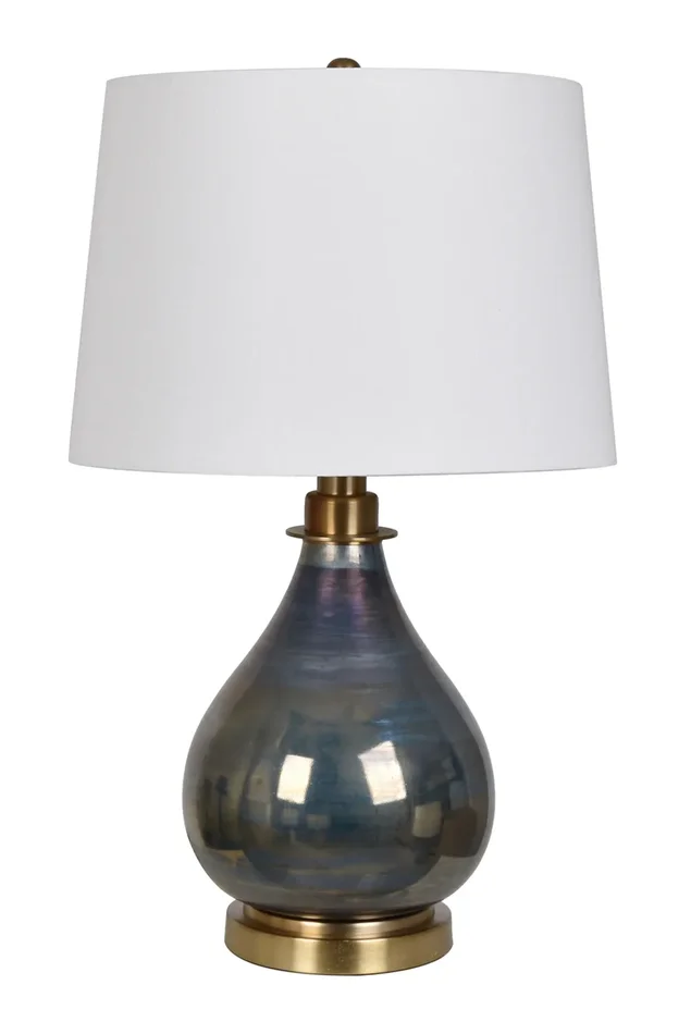 Cone Table Lamp CVAP2252 by Crestview Collection at Old Brick Furniture & Mattress Co.