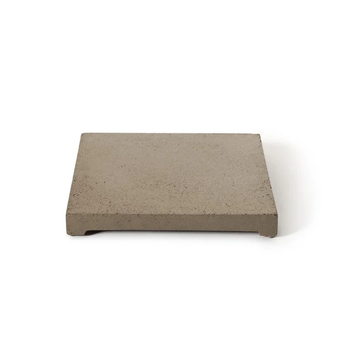 Contempo and Indio Square Fire Table Lid in Smoke