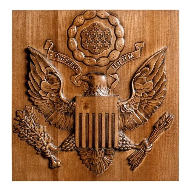 Contemporary Ash Wood American Seal II