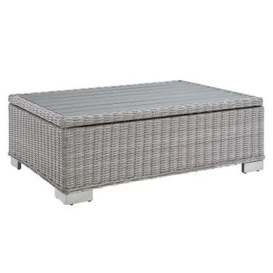 Conway 45″ Outdoor Patio Wicker Rattan Coffee Table / EEI-3982