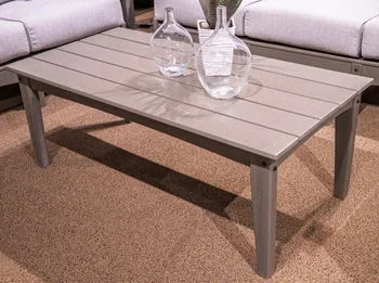 Cove Beach – Rectangular Cocktail Table – Gray