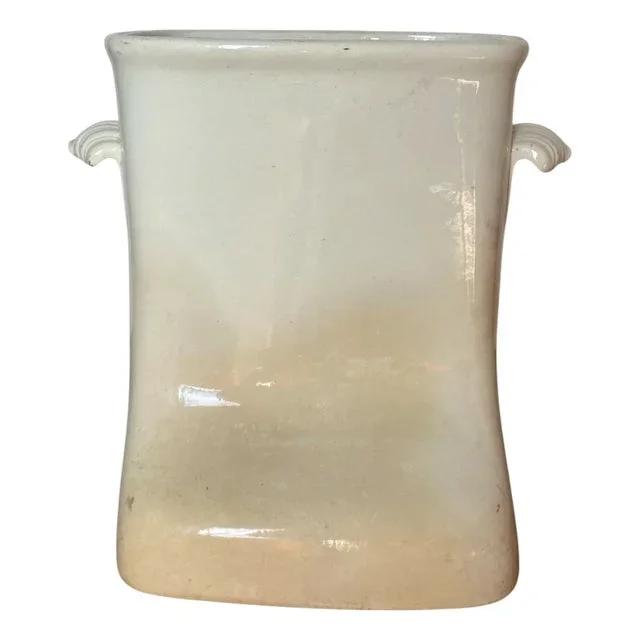 Creamware Knee Bath or Jardinere, 1800s