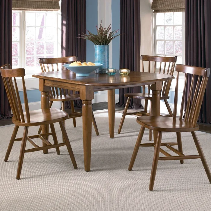 Creations – 5 Piece Drop Leaf Set – Dark Brown